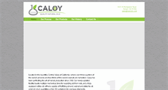 Desktop Screenshot of caloyoil.com